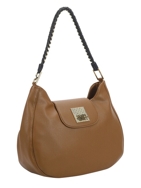 RACHEL Borsa a spalla con flap e tracolla tan - Borse Donna