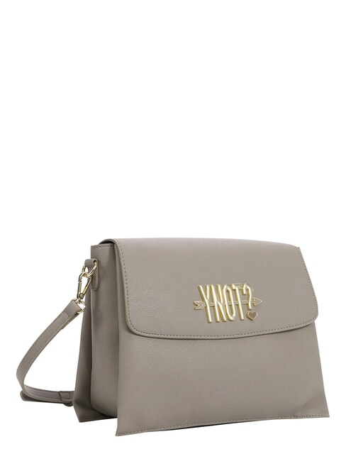 LOVERS Borsa a tracolla con flap Taupe - Borse Donna