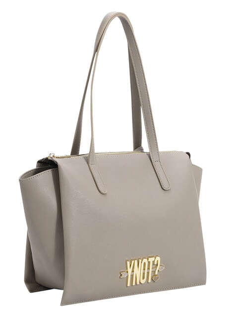 LOVERS Borsa shopping a spalla Taupe - Borse Donna