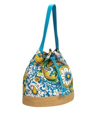 YNOT ORTIGIA Borsa a secchiello aquamarine - Borse Donna - 2