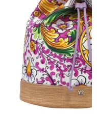 YNOT ORTIGIA Borsa a secchiello lillac - Borse Donna - 3