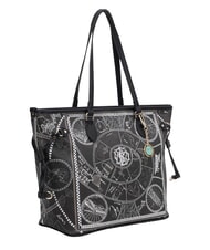 YNOT FASHIONOPOLY Borsa shopping, a spalla NERO - Borse Donna - 2
