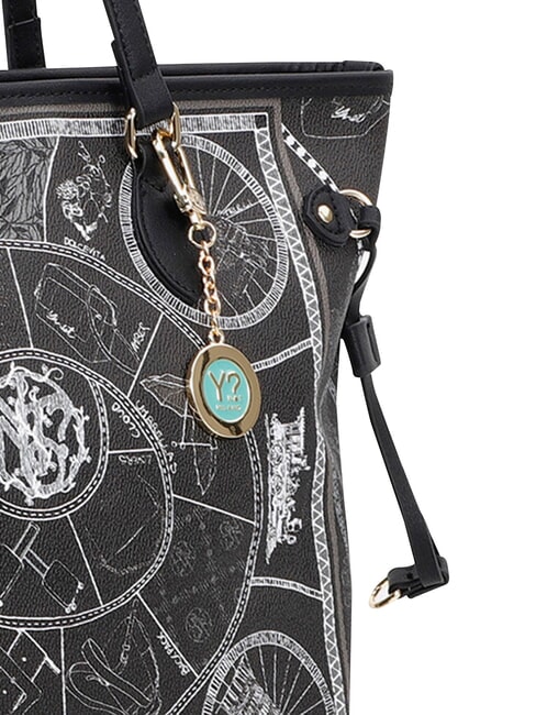 FASHIONOPOLY Borsa shopping, a spalla NERO - Borse Donna