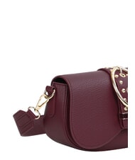 YNOT ROCKER Borsa a spalla con fibbia e borchie wine - Borse Donna - 3