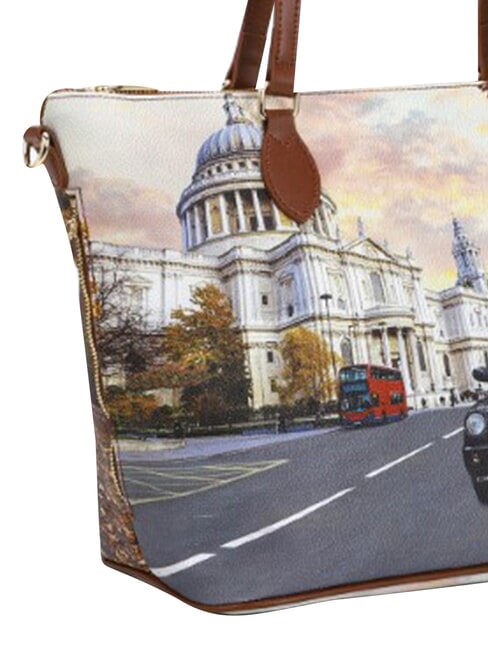 YESBAG Borsa shopping media a spalla london tourist - Borse Donna