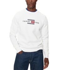 TOMMY HILFIGER TH Felpa white - Felpe Uomo - 3