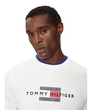 TOMMY HILFIGER TH Felpa white - Felpe Uomo - 4