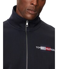 TOMMY HILFIGER TH Felpa a maniche lunche desert sky - Felpe Uomo - 5