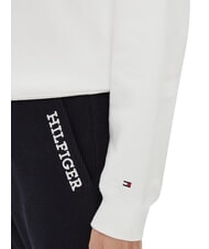 TOMMY HILFIGER TH Felpa optic white - Felpe Donna - 3