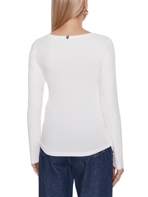 TH T-shirt a maniche lunghe ecru - T-shirt e Top Donna