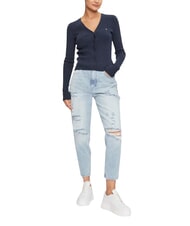 TOMMY HILFIGER TH JEANS Cardigan a maniche lunghe - Maglie Donna