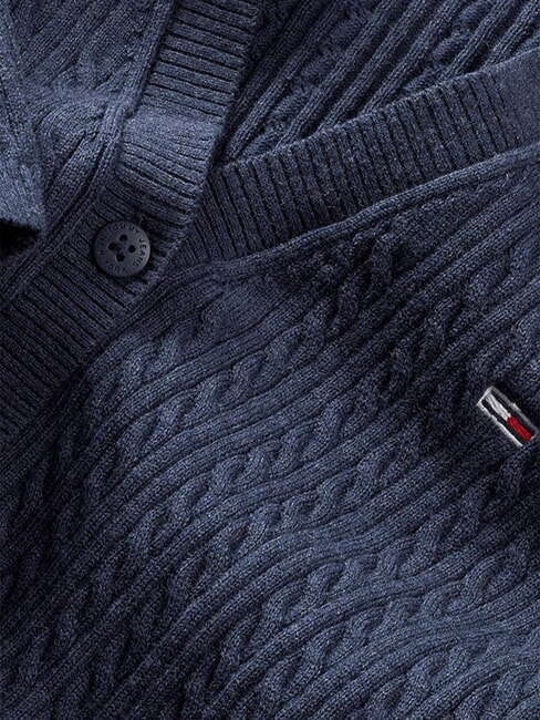 TH JEANS Cardigan a maniche lunghe dark night navy melange - Maglie Donna