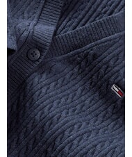 TOMMY HILFIGER TH JEANS Cardigan a maniche lunghe dark night navy melange - Maglie Donna - 7