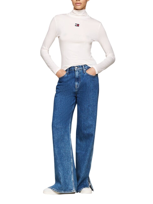 TH JEANS T-shirt a maniche lunghe ancient white - T-shirt e Top Donna