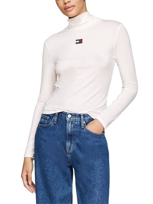 TH JEANS T-shirt a maniche lunghe ancient white - T-shirt e Top Donna