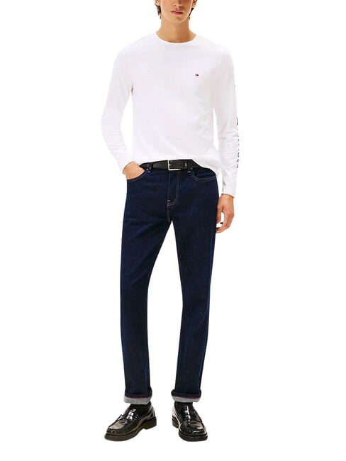 TH T-shirt a maniche lunghe white - Maglie Uomo