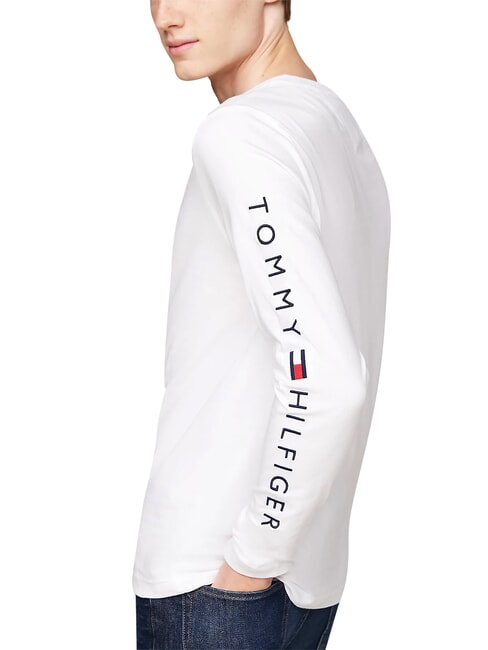 TH T-shirt a maniche lunghe white - Maglie Uomo