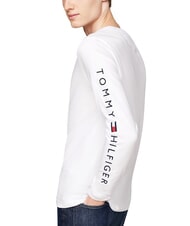 TOMMY HILFIGER TH T-shirt a maniche lunghe white - Maglie Uomo - 6