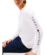 TOMMY HILFIGER TH T-shirt a maniche lunghe white - Maglie Uomo - 7