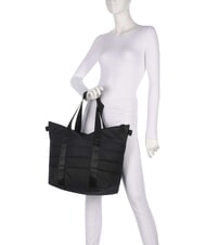 RAINS PUFFER Shopper a spalla, con tracolla black - Borse Donna - 2