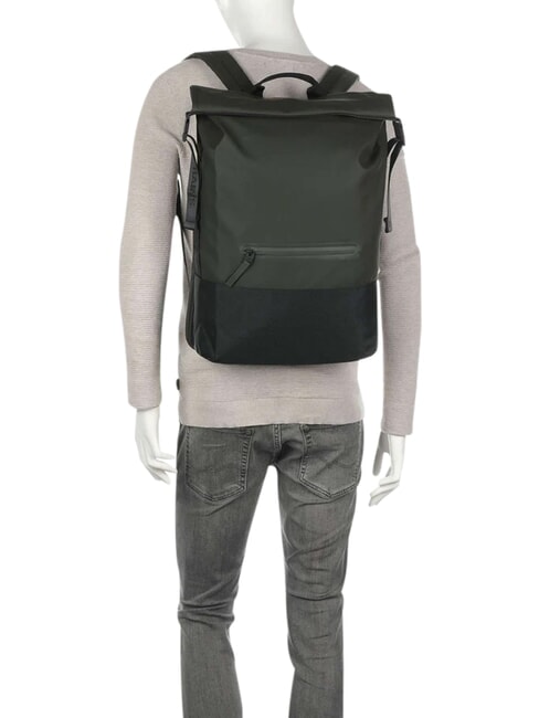 TRAIL ROLLTOP Zaino porta pc 13" green - Zaini Scuola & Tempo Libero