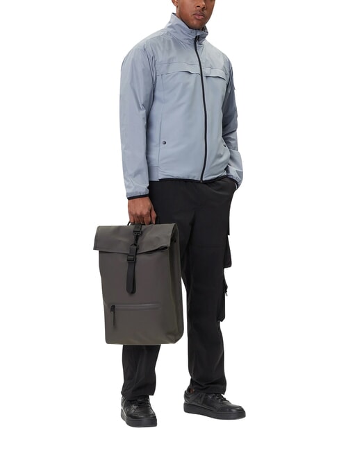 ROLLTOP RUCKSACK Zaino impermeabile grande grey - Zaini Scuola & Tempo Libero