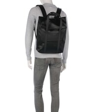RAINS 2 WAY Zaino / Borsa a mano black grain - Zaini Scuola & Tempo Libero - 2