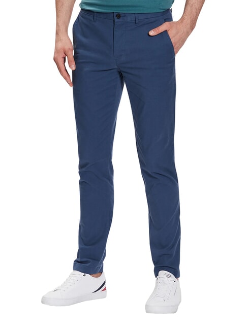 TH BLEECKER Pantaloni Slim aegean sea - Pantaloni Uomo