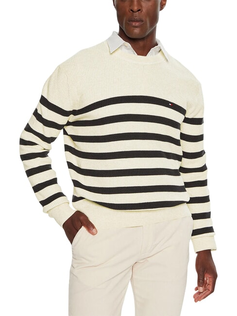 TH Maglia in cotone a girocollo oatmilk htr / desert sky - Maglie Uomo