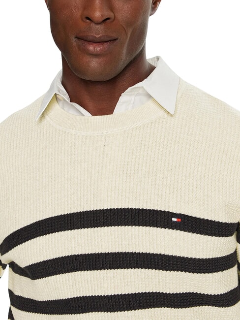 TH Maglia in cotone a girocollo oatmilk htr / desert sky - Maglie Uomo