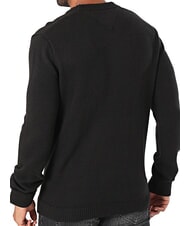 TOMMY HILFIGER TH JEANS Maglioncino in cotone a girocollo - Maglie Uomo