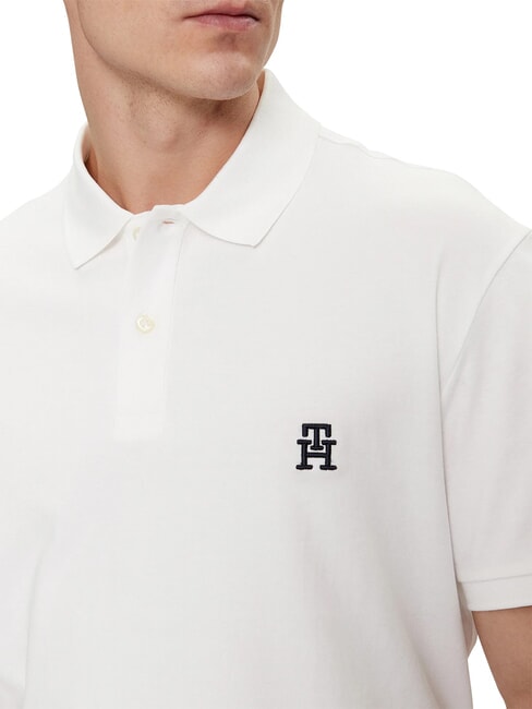 TH Polo a maniche corte white - Polo Uomo