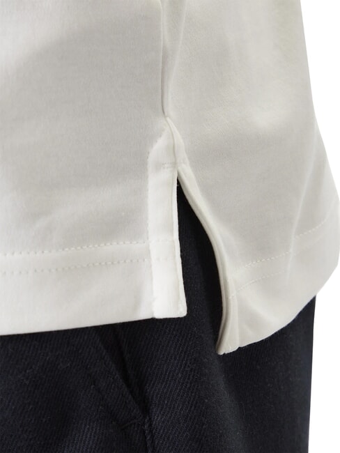 TH Polo a maniche corte nastro colletto optic white - Polo Uomo