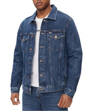 TOMMY HILFIGER TH JEANS Maglioncino in cotone a girocollo - Maglie Uomo