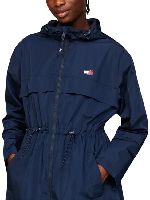 TH JEANS Giubbino lungo dark night navy - Giacche Donna