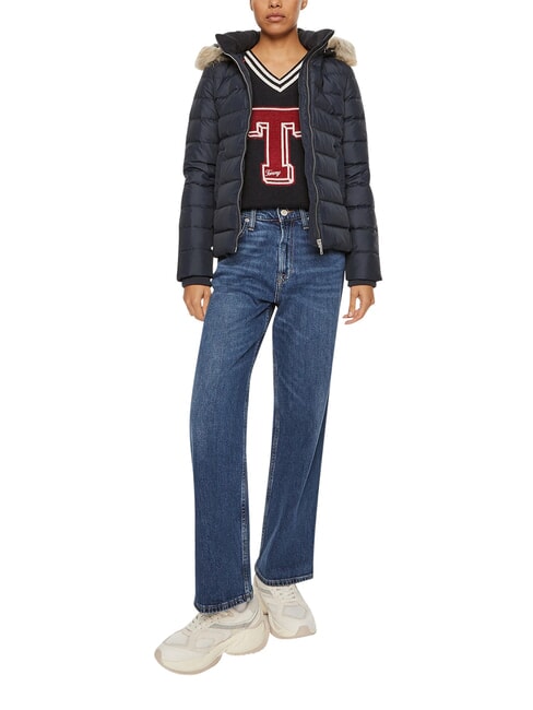 TH JEANS Piumino dark night navy - Piumini Donna