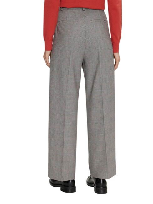 TH Pantaloni global stp check/ s/ texture h grey - Pantaloni Donna