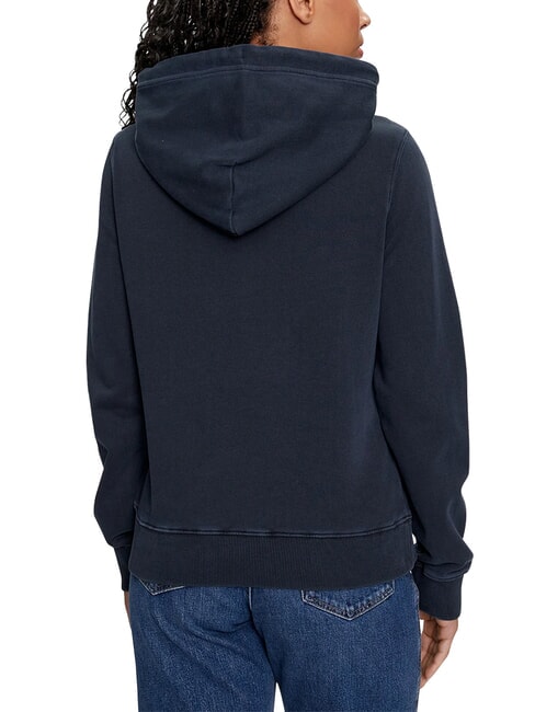 TH JEANS Felpa in cotone dark night navy - Felpe Donna