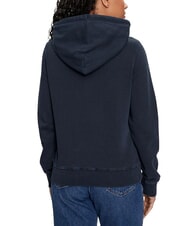 TOMMY HILFIGER TH JEANS Felpa in cotone dark night navy - Felpe Donna - 3