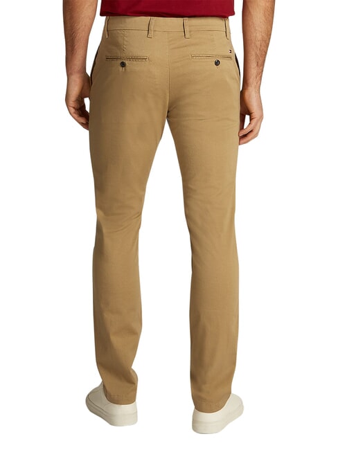 TH BLEECKER Pantaloni Chino classic khaki - Pantaloni Uomo