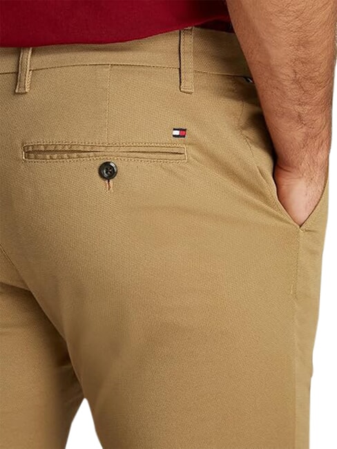 TH BLEECKER Pantaloni Chino classic khaki - Pantaloni Uomo