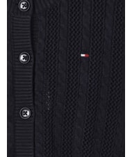 TOMMY HILFIGER TH Cardigan in cotone desert sky - Maglioni Bambini - 3