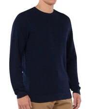 TOMMY HILFIGER TH Maglione in cotone a girocollo desert sky - Maglie Uomo - 3