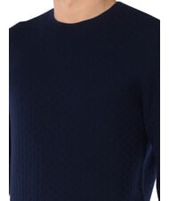 TOMMY HILFIGER TH Maglione in cotone a girocollo desert sky - Maglie Uomo - 5