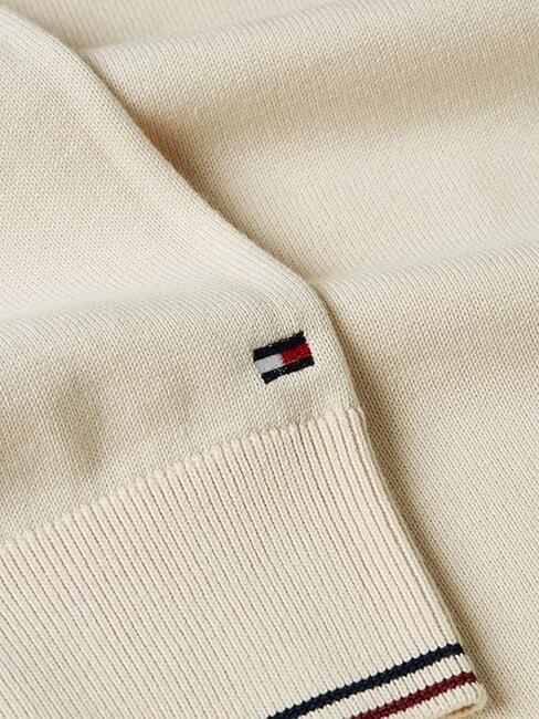 TH Maglione in cotone a girocollo ancient white - Maglie Uomo