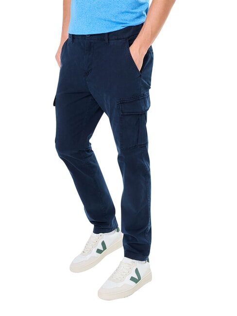 TH JEANS Austin Pantaloni in cotone dark night navy - Pantaloni Uomo