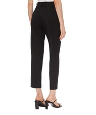 TOMMY HILFIGER TH  Pantaloni a vita alta black - Pantaloni Donna - 4