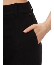 TOMMY HILFIGER TH  Pantaloni a vita alta black - Pantaloni Donna - 5