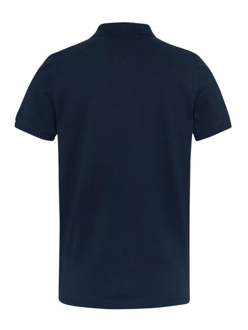 TH JEANS  Polo in cotone dark night navy - Polo Uomo
