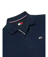 TOMMY HILFIGER TH JEANS  Polo in cotone dark night navy - Polo Uomo - 4